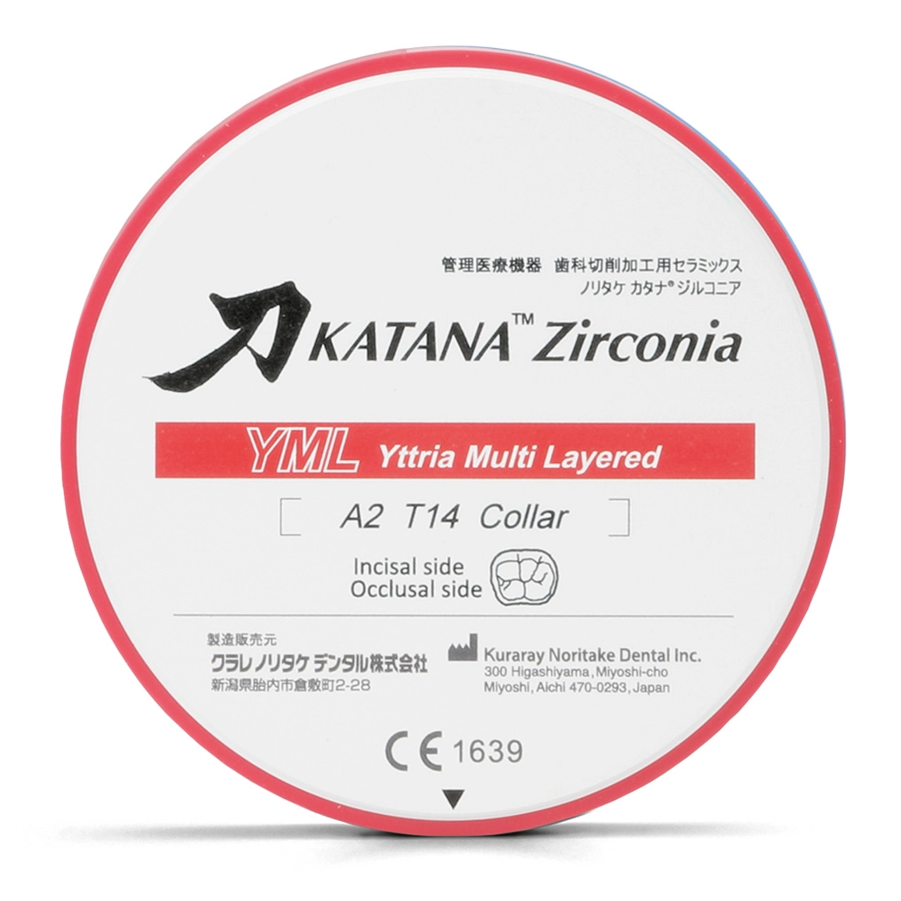 Katana Zirconia YML 22 mm A3