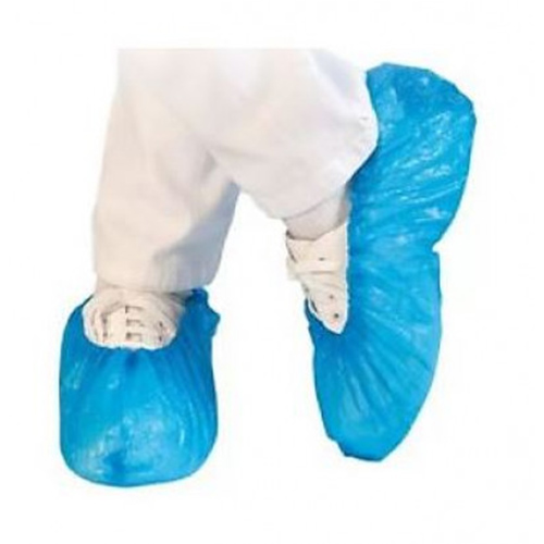 Cipővédő gumis PE - Kék
