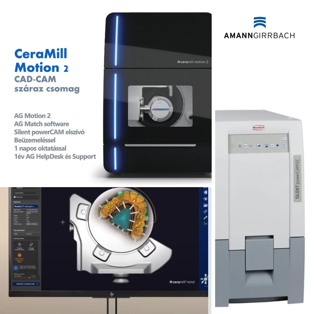 Amann Girrbach CeraMill Motion 2 - száraz csomag