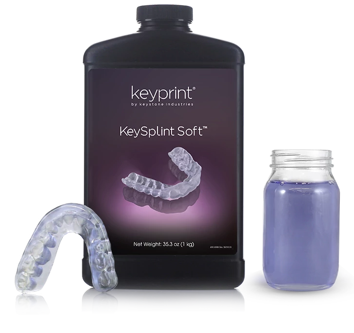 Keystone KeySplint Soft 3D folyadék - Világos ibolya