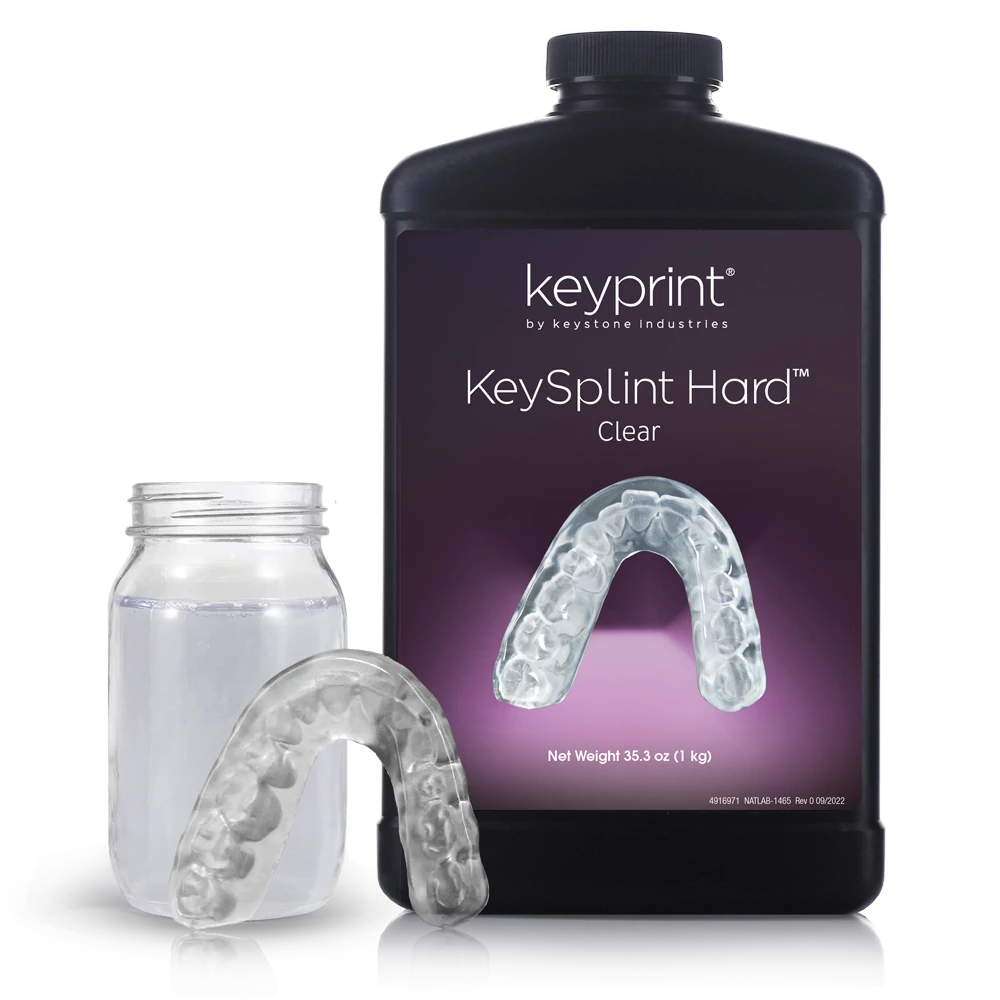 Keystone KeySplint Hard 3D folyadék - Clear