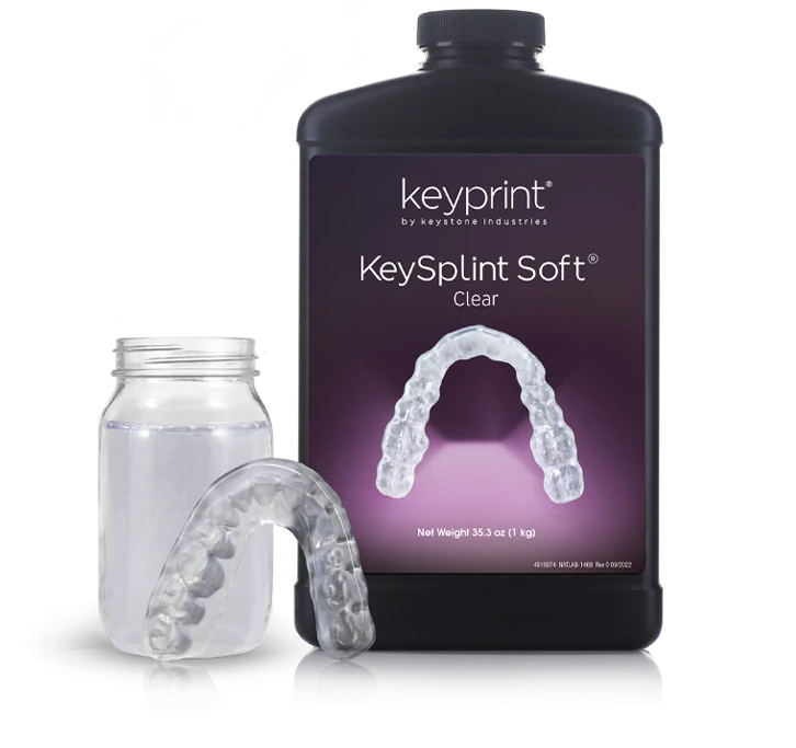 Keystone KeySplint Soft 3D folyadék - Clear