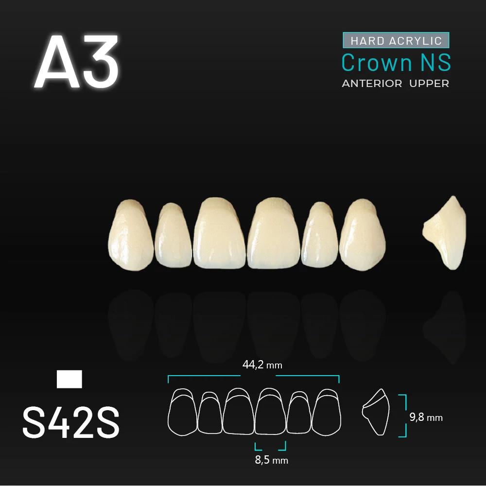 Yamahachi Akril Crown NS felső metsző A3-S42S