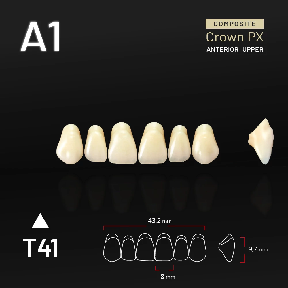 Yamahachi Composit Crown PX upper anterior A1-T41