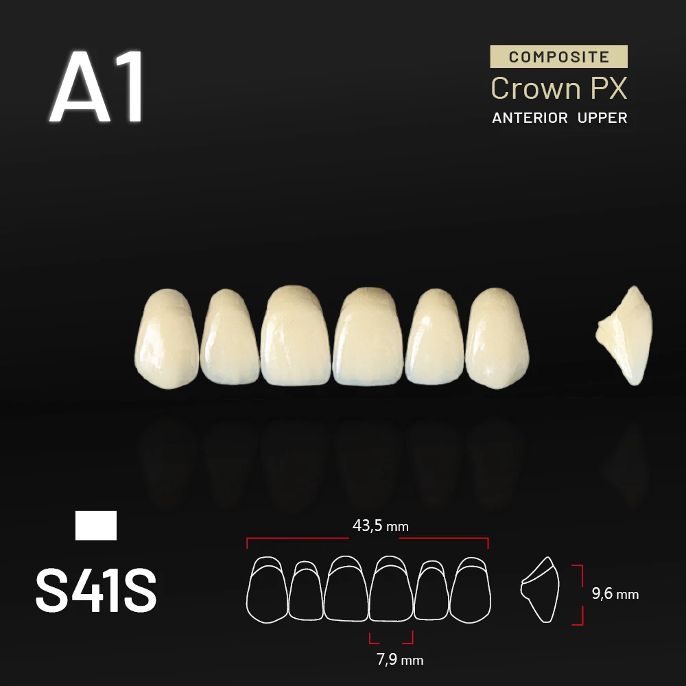 Yamahachi Kompozit Crown PX felső metsző A1-S41S