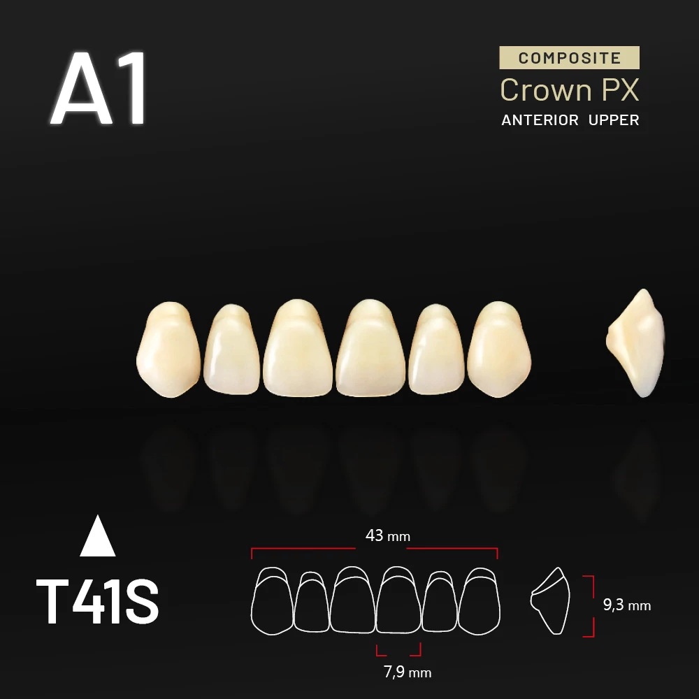 Yamahachi Composit Crown PX upper anterior A1-T41S