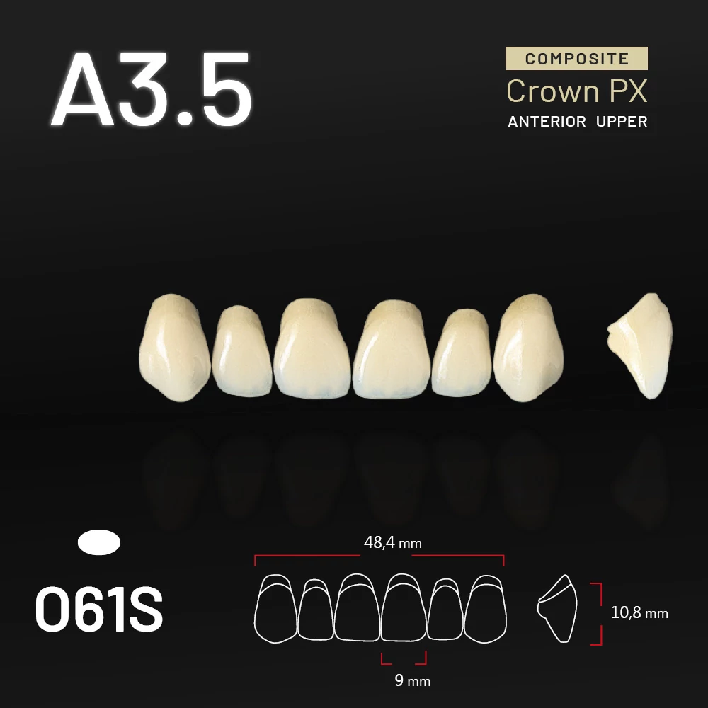 Yamahachi Composit Crown PX upper anterior A3,5-O61S