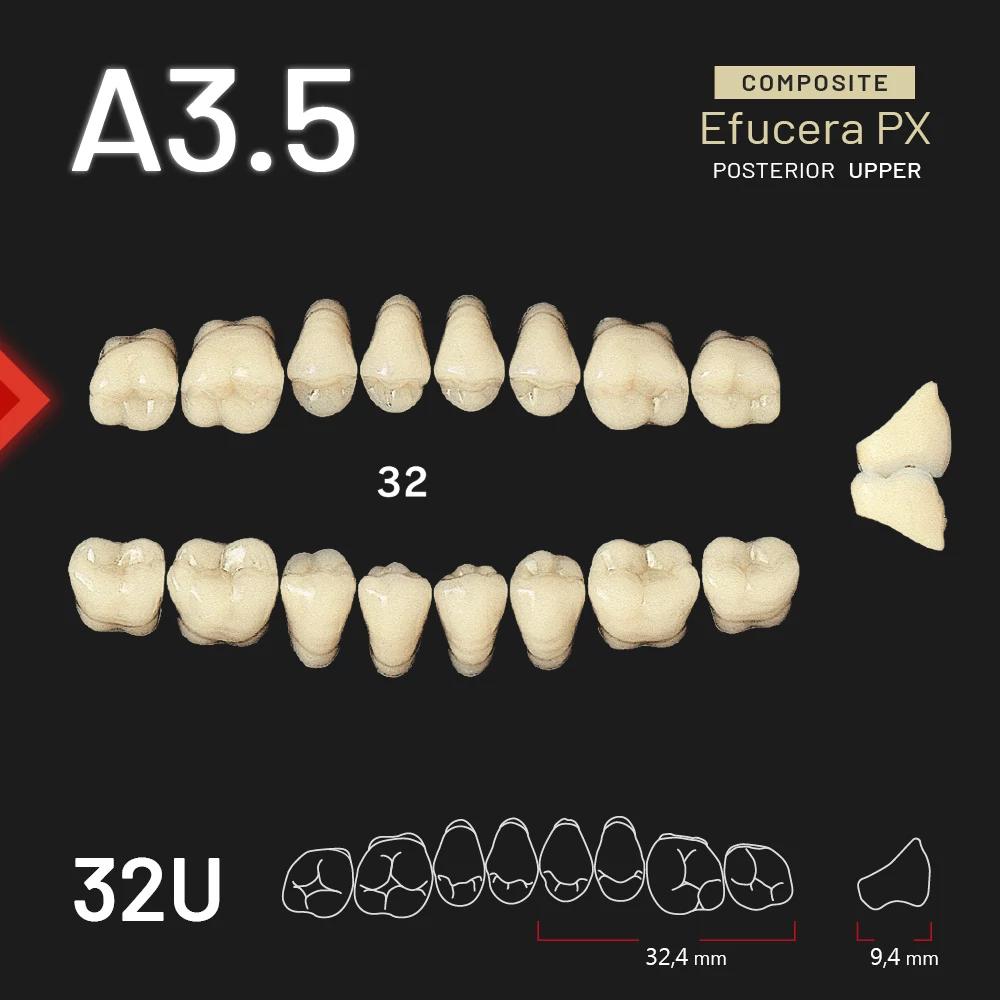 Yamahachi Kompozit Efucera PX felső rágó A3,5-32U