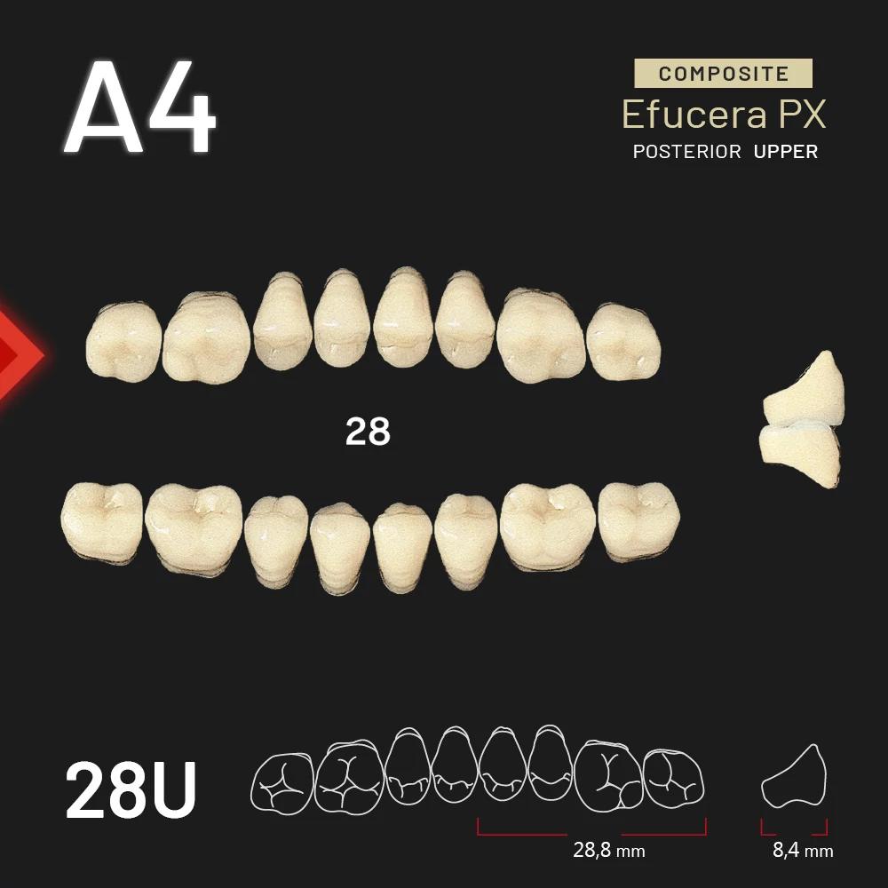 Yamahachi Composit EFUCERA rágó felső A4 28U