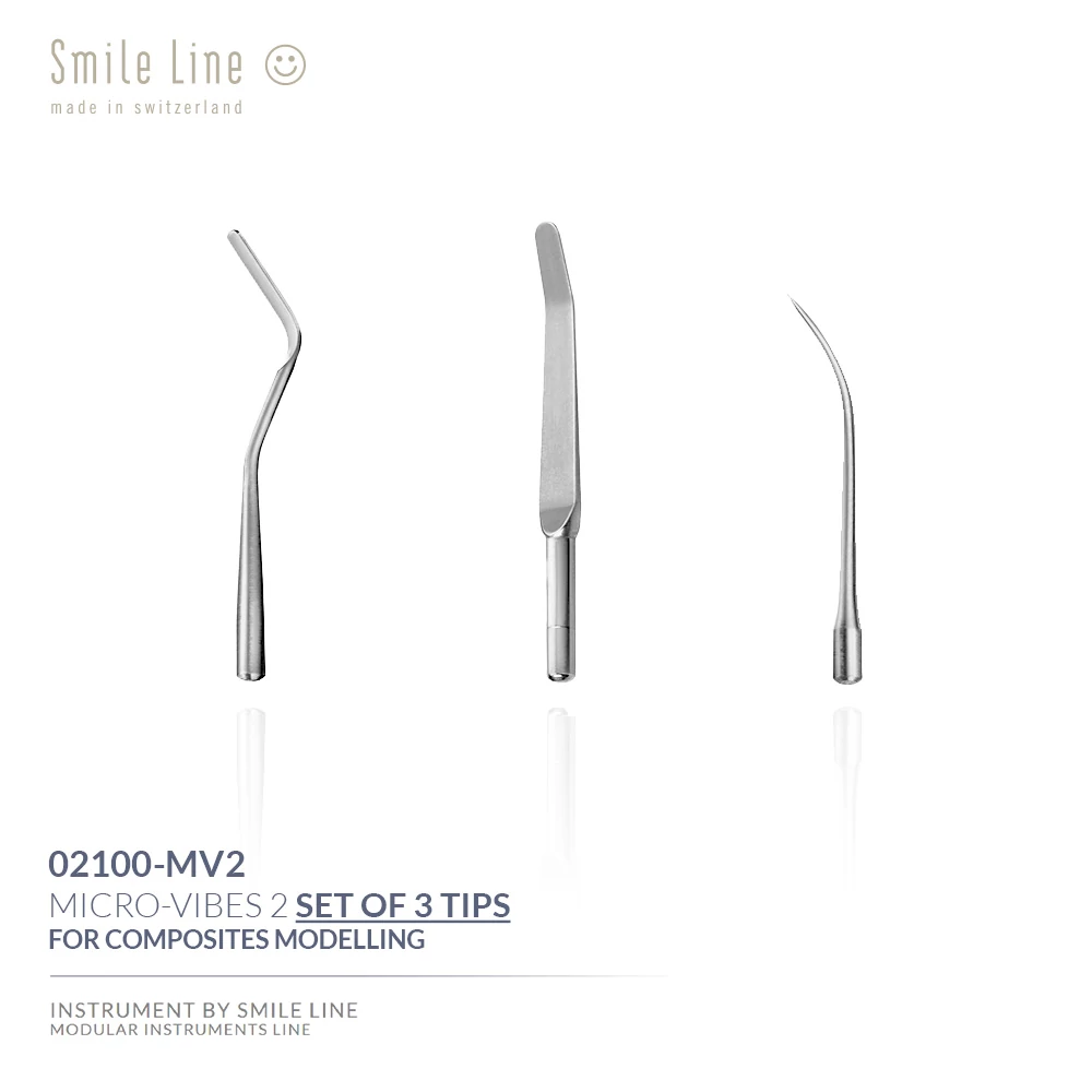 Micro-Vibes 2 Set of 3 Tips For Composites Modelling