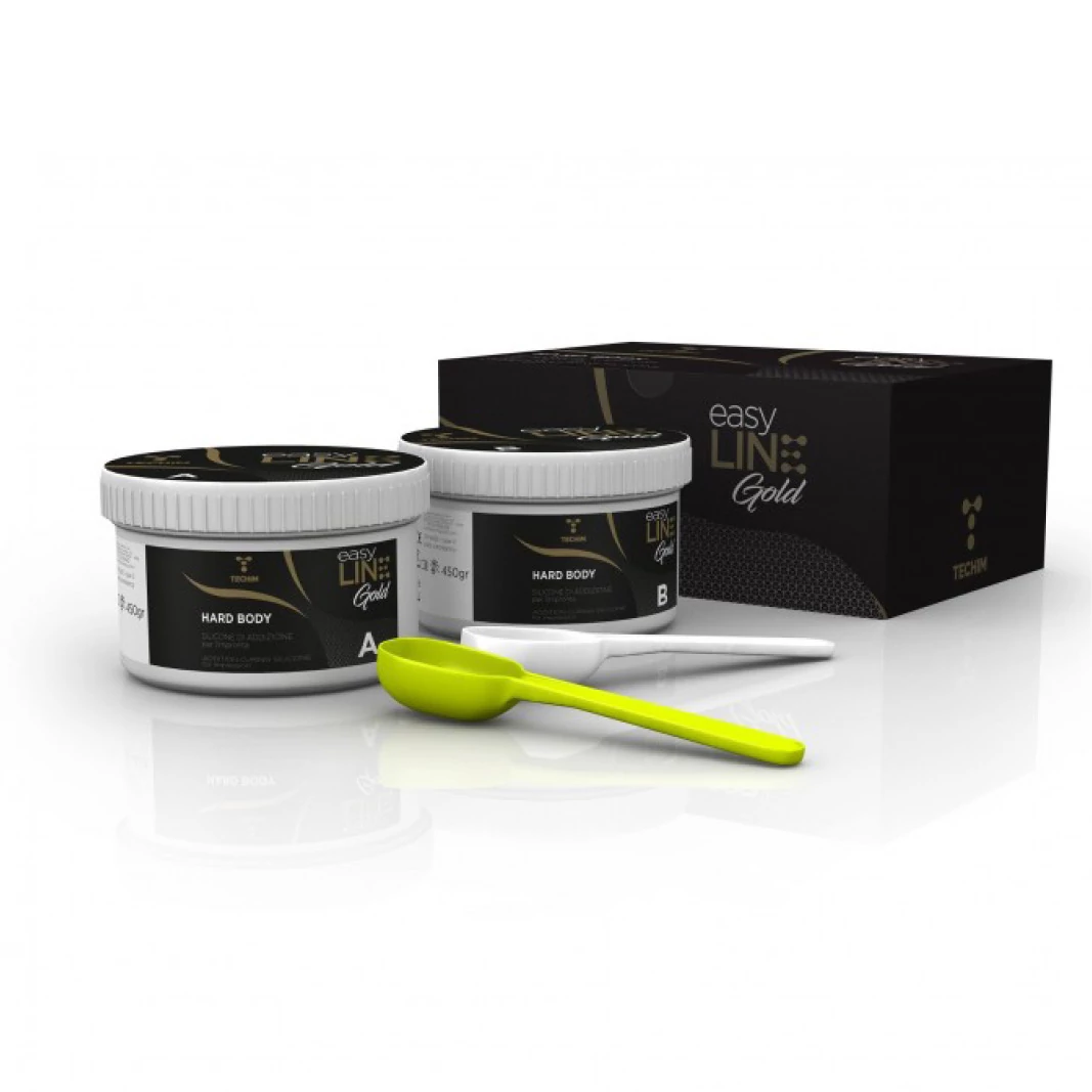 Techim Easy Line Gold Putty - A-szilikon alaplenyomat anyag