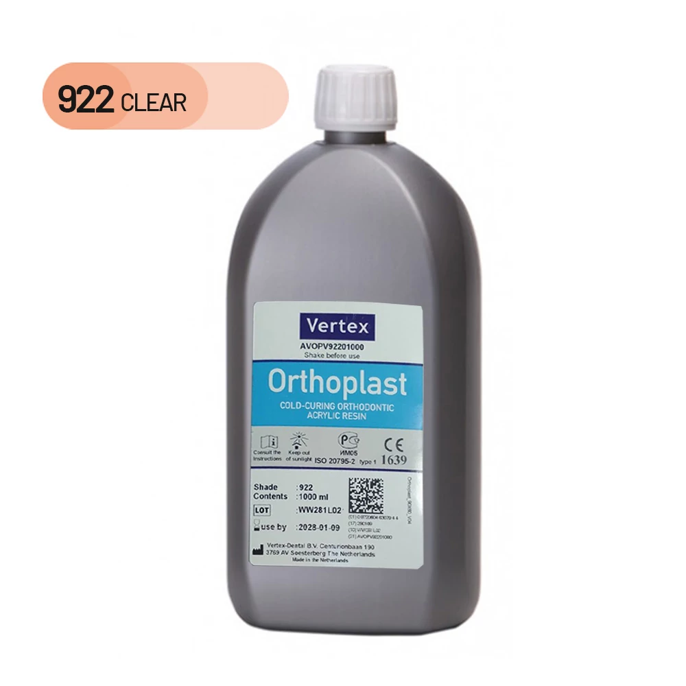 Vertex Orthoplast 922 Clear 1000 ml